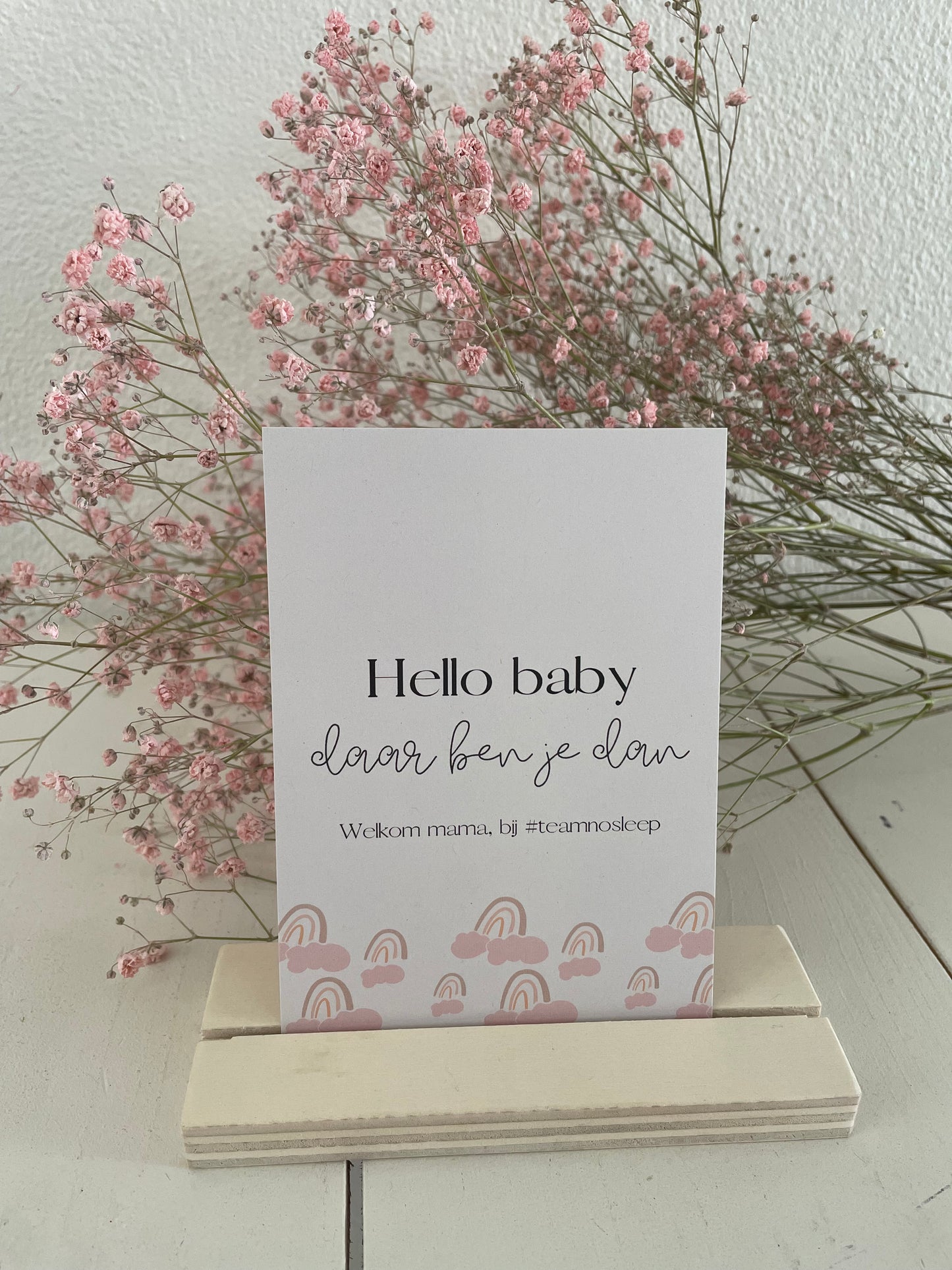 Kaart | Hello baby