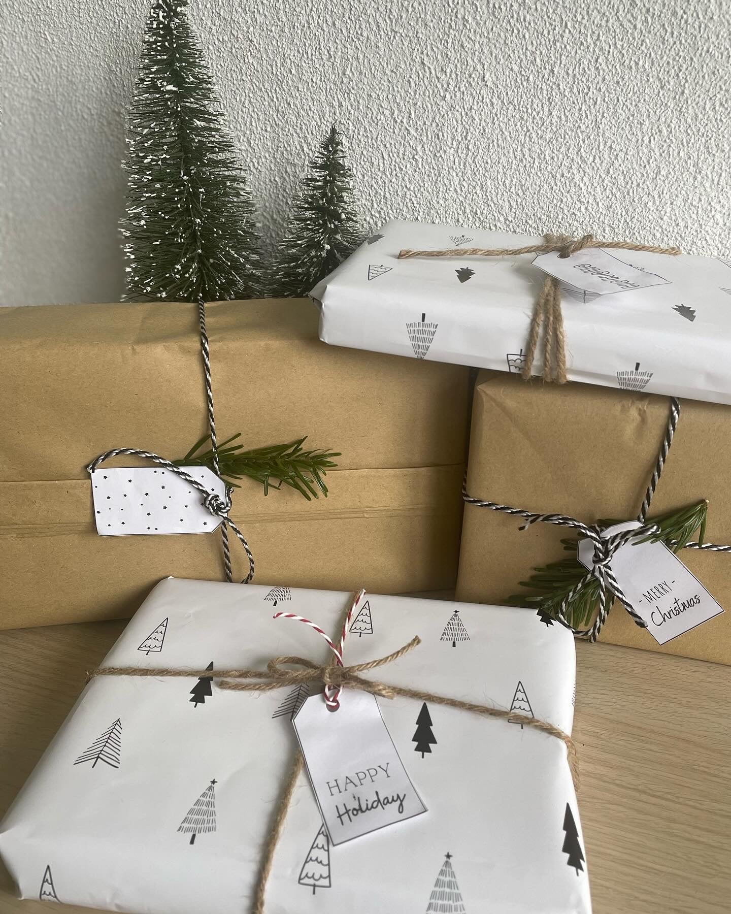 Printable | Kerst cadeaulabels