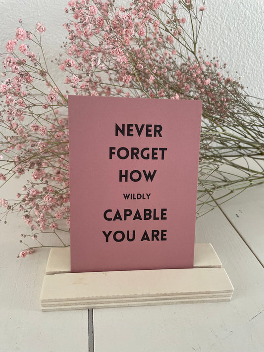 Kaart | Wildly capable