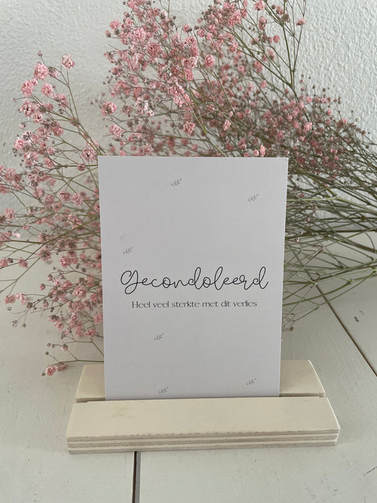Kaart | Gecondoleerd
