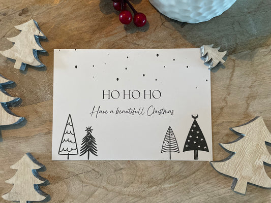 Kaart | Kerstkaart HoHoHo