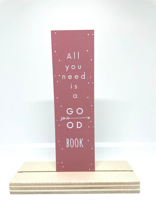 Boekenlegger | Roze