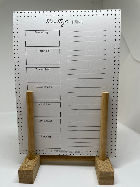 Scheurblok Notitie | Maaltijd planner