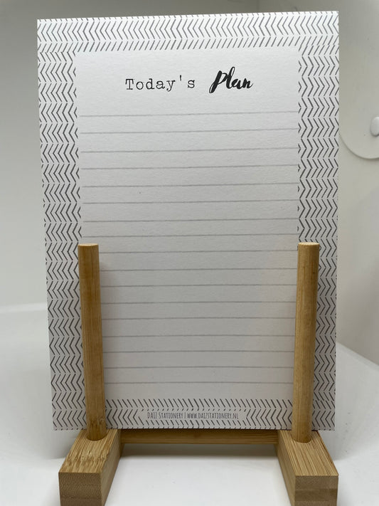 Scheurblok Notitie | Today's plan