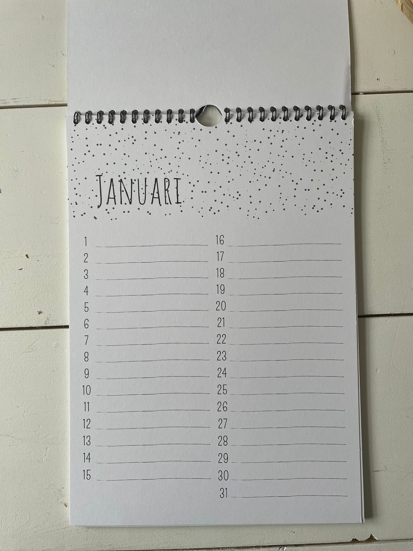 Verjaardagskalender | Er is er één jarig